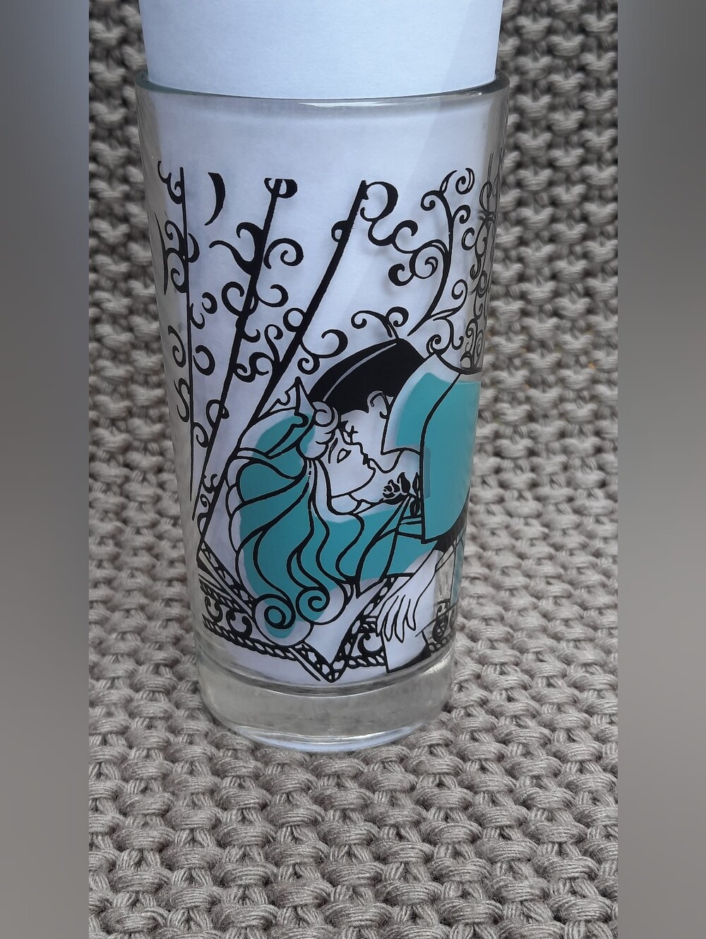 Vintage Disney 1959 #8 Sleeping Beauty Glass Tumbler
